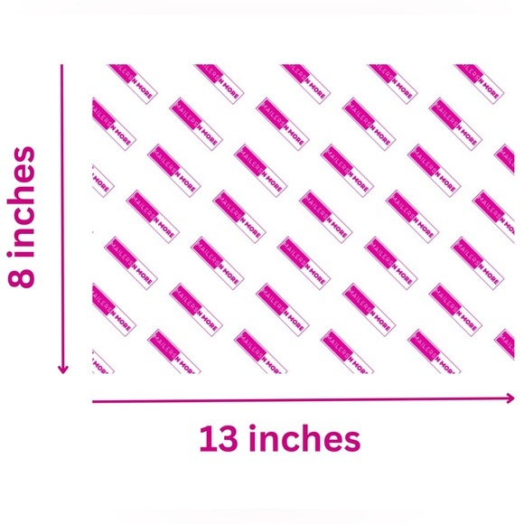 ❤️Custom Packaging Tissue w/ closet name + 60 Custom stickers for small business - Picture 3 of 16